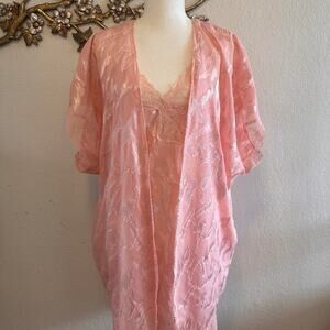 Vintage Val mode sheer pink